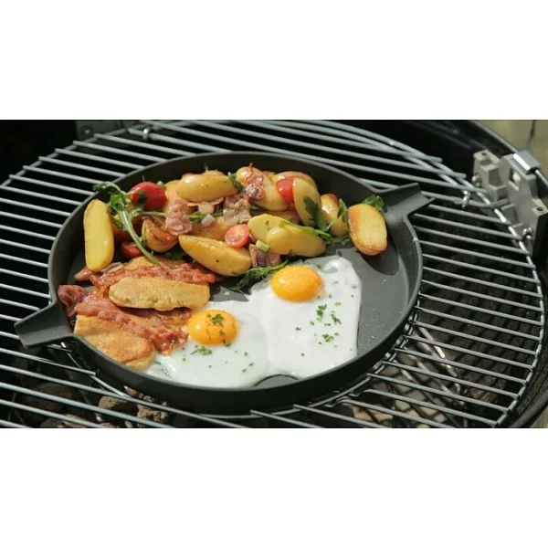 BAUHAUS Tepro Grillpfanne Durchmesser: 31,7 Cm, Gusseisen 1