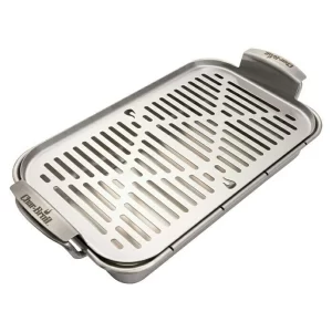 BAUHAUS Char-Broil Grillpfanne Grill+ Edelstahl, L X B X H: 42 X 22 X 4 Cm 12