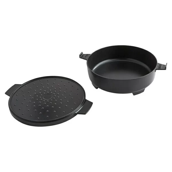BAUHAUS Weber Dutch Oven 2in1 Gusseisen, Fassungsvermögen: 6,8 L 3