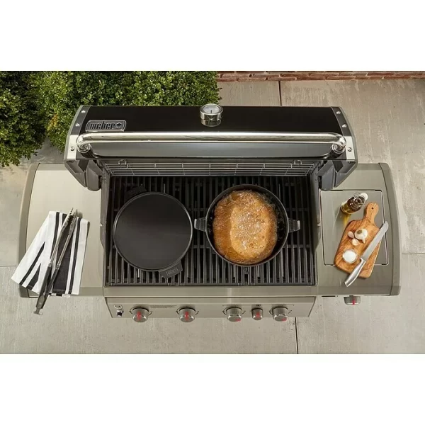 BAUHAUS Weber Dutch Oven 2in1 Gusseisen, Fassungsvermögen: 6,8 L 7