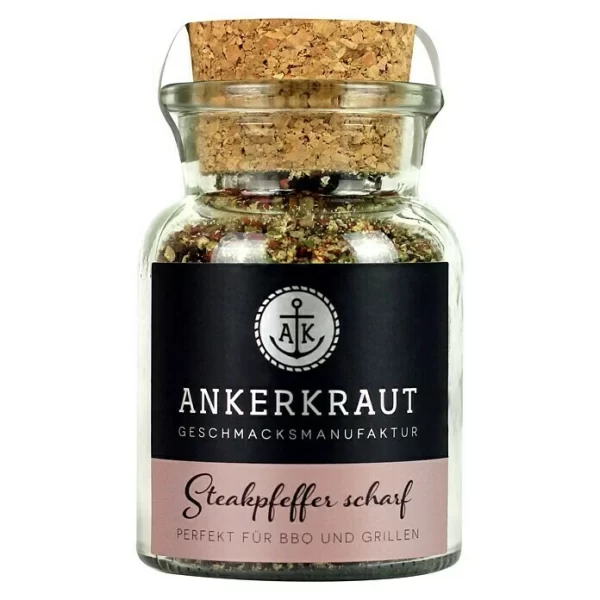 BAUHAUS Ankerkraut Steak-Gewürzzubereitung Steakpfeffer Scharf 70 G 1