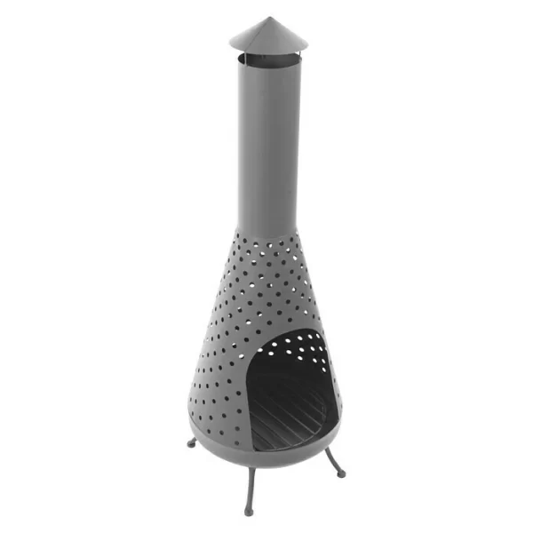 BAUHAUS RedFire Gartenkamin Napa Ø X H: 35 X 108 Cm, Stahl 3