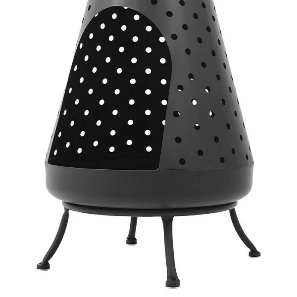 BAUHAUS RedFire Gartenkamin Napa Ø X H: 35 X 108 Cm, Stahl 4