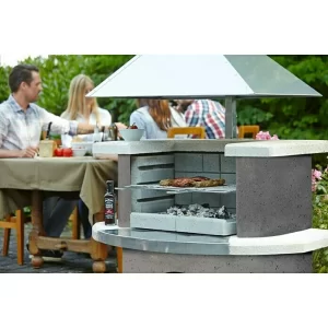 BAUHAUS Buschbeck Grillbar Oregon Grillrost, Hauptgrillfläche: 54 X 34 Cm 6