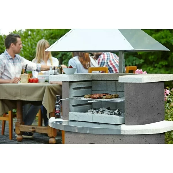 BAUHAUS Buschbeck Grillbar Oregon Grillrost, Hauptgrillfläche: 54 X 34 Cm 3
