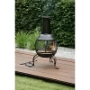 BAUHAUS RedFire Gartenkamin Sauda Ø X H: 38 X 90,5 Cm, Stahl 10