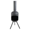 BAUHAUS RedFire Gartenkamin Fuego Ø X H: 40 X 148 Cm, Stahl 5