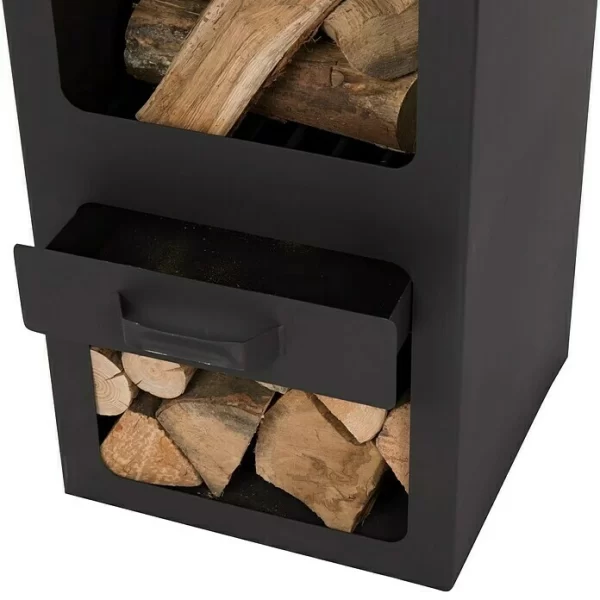 BAUHAUS RedFire Gartenkamin Jersey L X B X H: 45 X 45 X 186 Cm, Stahl 4