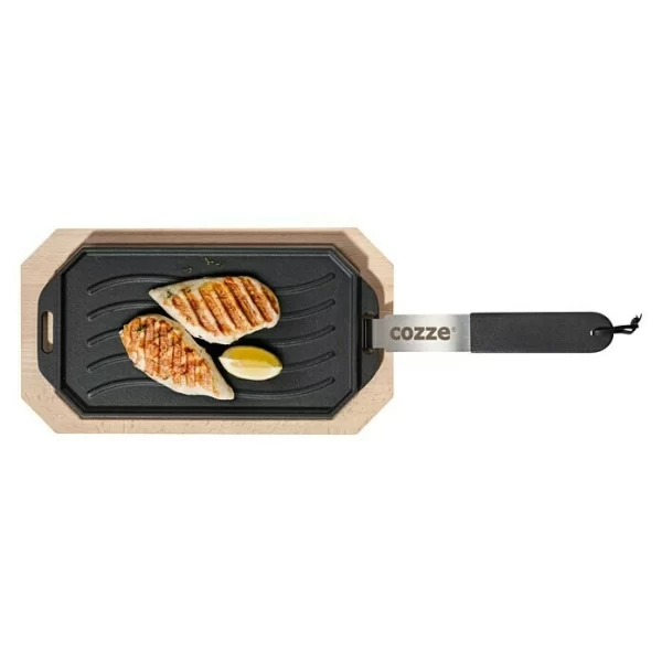 BAUHAUS Cozze Grillpfanne Gusseisen, L X B: 30 X 15 Cm 1