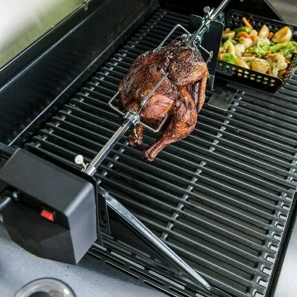 BAUHAUS Char-Broil Drehspieß Länge: 70 Cm, Netzbetrieben 4