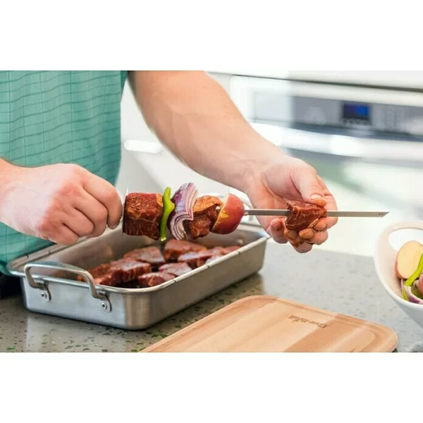 BAUHAUS Char-Broil Grillspieße Grill+ Edelstahl 4