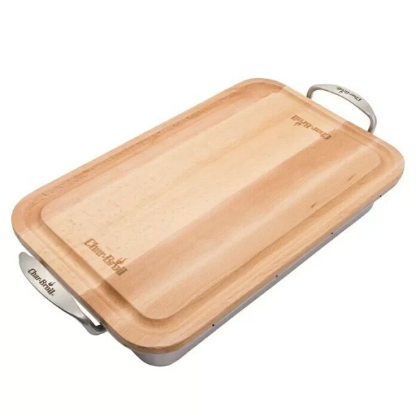 BAUHAUS Char-Broil Grillschale Grill+ Edelstahl, L X B X H: 42,5 X 23,6 X 8,6 Cm 1