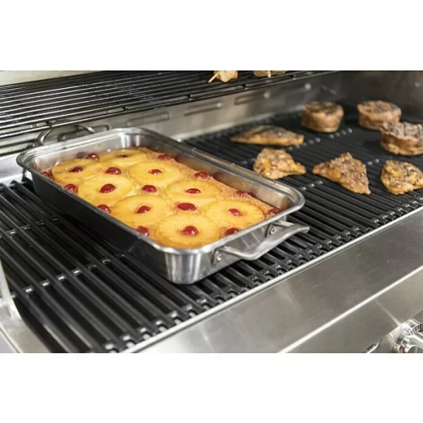 BAUHAUS Char-Broil Grillschale Grill+ Edelstahl, L X B X H: 42,5 X 23,6 X 8,6 Cm 3