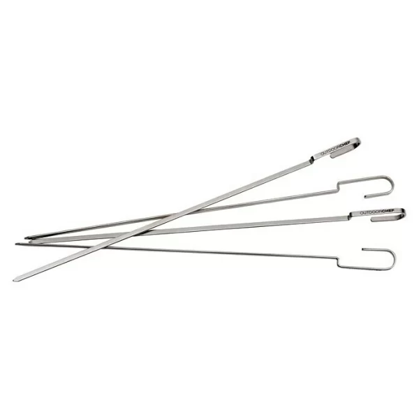 BAUHAUS Outdoorchef Grillspieße Länge: 40 Cm, Edelstahl 1