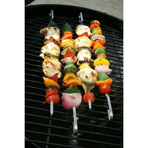 BAUHAUS Outdoorchef Grillspieße Länge: 40 Cm, Edelstahl 4