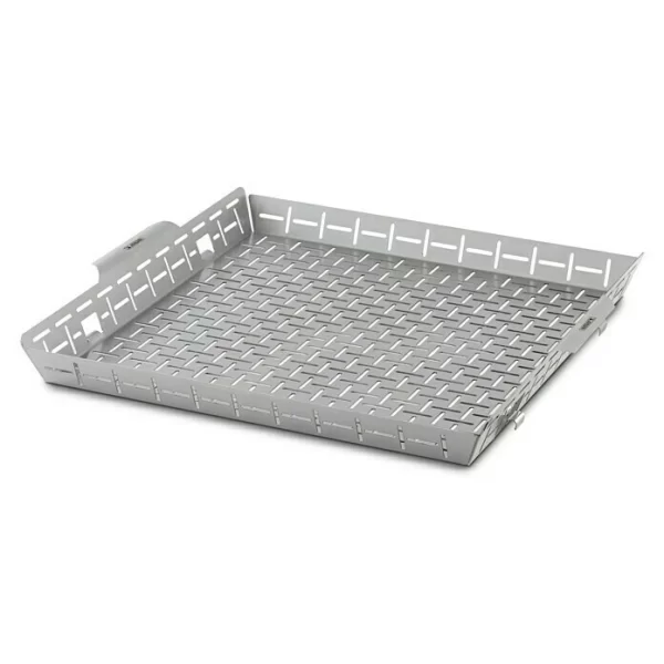 BAUHAUS Weber Crafted Grillkorb L X B X H: 41,4 X 43,7 X 5,1 Cm, Edelstahl 1