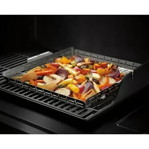 BAUHAUS Weber Crafted Grillkorb L X B X H: 41,4 X 43,7 X 5,1 Cm, Edelstahl 10
