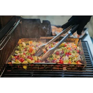 BAUHAUS Weber Crafted Grillkorb L X B X H: 41,4 X 43,7 X 5,1 Cm, Edelstahl 16