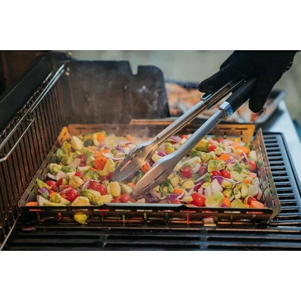 BAUHAUS Weber Crafted Grillkorb L X B X H: 41,4 X 43,7 X 5,1 Cm, Edelstahl 6