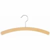 WEBER Holz-Kleiderbügel 42 Cm 3er-Pack Ohne Steg Gewachst 5