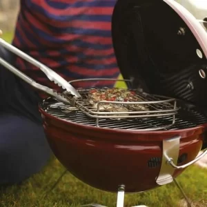 Weber Holzkohlegrill Smokey Joe Premium 37 Cm Crimson Red Cod. 1123004 6
